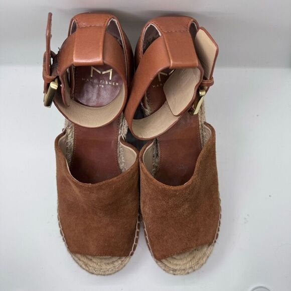 Marc Fisher LTD Alida Espadrille Wedge Sandals - Picture 3 of 9